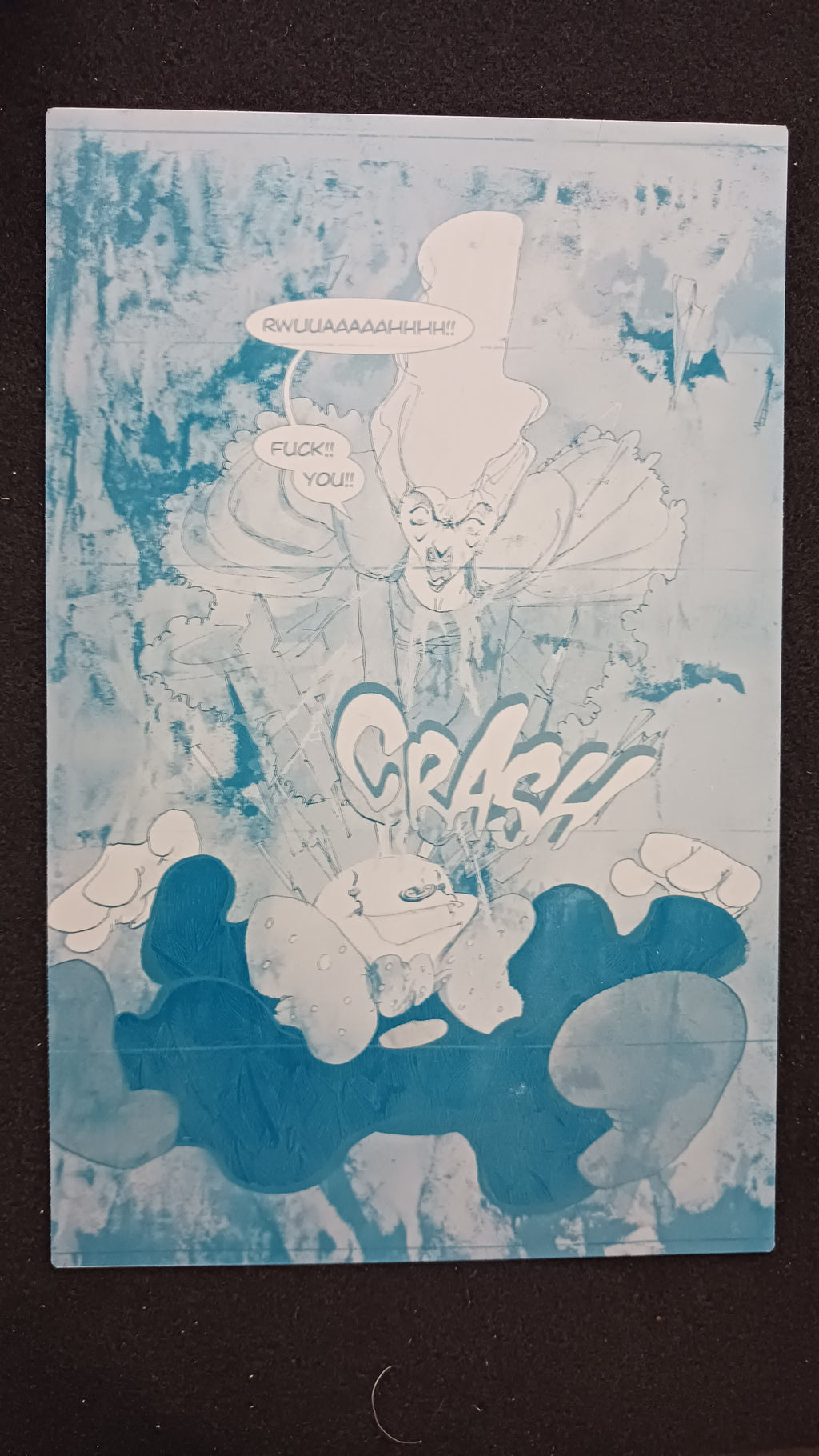 Playthings #5 - Page 18 - Cyan - Comic Printer Plate - PRESSWORKS