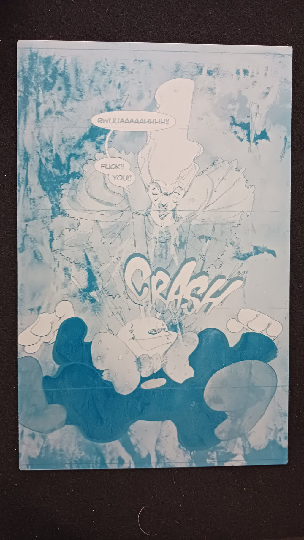 Playthings #5 - Page 18 - PRESSWORKS - Comic Art - Printer Plate - Cyan