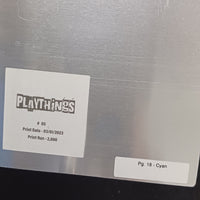 Playthings #5 - Page 18 - Cyan - Comic Printer Plate - PRESSWORKS