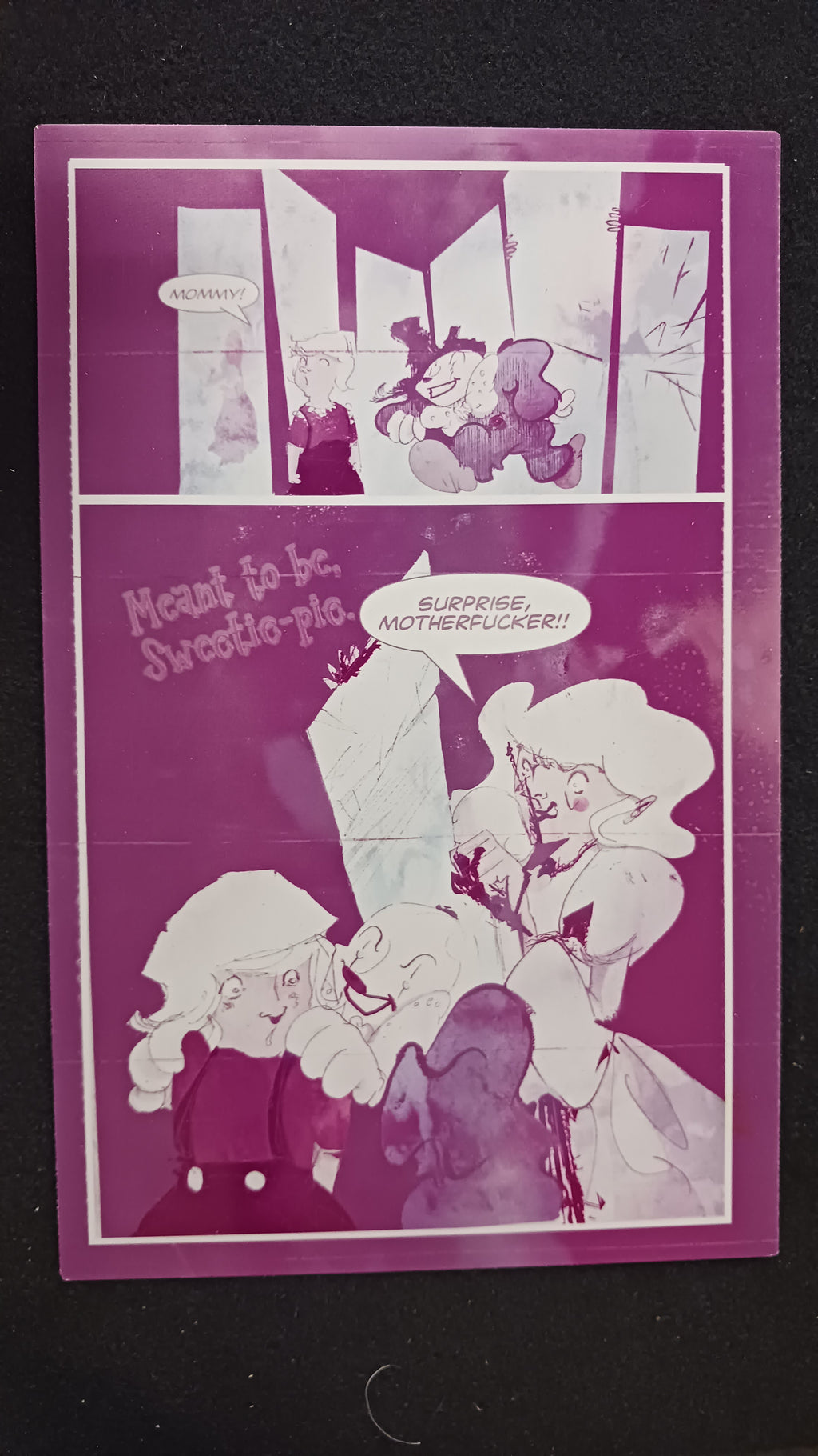 Playthings #5 - Page 17 - PRESSWORKS - Comic Art - Printer Plate - Magenta