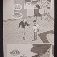 Death Drop Drag Assassin #1 - Page 16 - PRESSWORKS - Comic Art - Printer Plate - Black