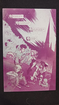 Omega Gang #1 - Page 22 - PRESSWORKS - Comic Art - Printer Plate - Magenta