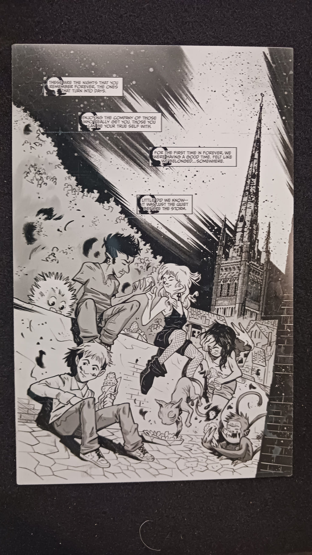 Omega Gang #1 - Page 22 - Black - Comic Printer Plate - PRESSWORKS