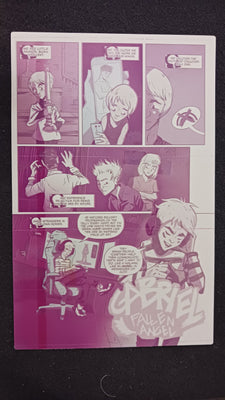 Omega Gang #1 - Page 3 - PRESSWORKS - Comic Art - Printer Plate - Magenta