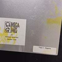 Omega Gang #1 - Page 3 - PRESSWORKS - Comic Art - Printer Plate - Magenta