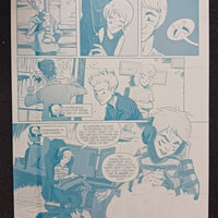 Omega Gang #1 - Page 3 - PRESSWORKS - Comic Art - Printer Plate - Cyan