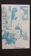 Omega Gang #1 - Page 3 - Cyan - Comic Printer Plate - PRESSWORKS