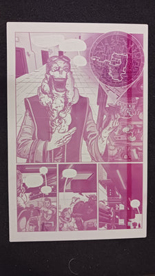 Oswald and the Star-Chaser #2 - Page 4 - Magenta - Comic Printer Plate - PRESSWORKS