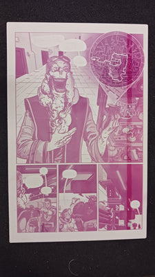 Oswald and the Star-Chaser #2 - Page 4 - PRESSWORKS - Comic Art -  Printer Plate - Magenta