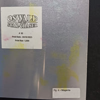 Oswald and the Star-Chaser #2 - Page 4 - Magenta - Comic Printer Plate - PRESSWORKS