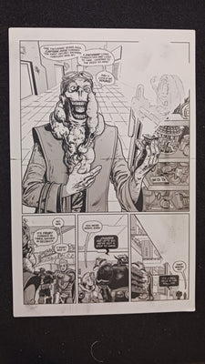 Oswald and the Star-Chaser #2 - Page 4 - Black - Comic Printer Plate - PRESSWORKS