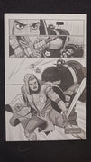 Oswald and the Star-Chaser #2 - Page 23 - Black - Comic Printer Plate - PRESSWORKS