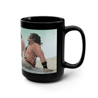 Ghosts on the Water Cormac and Cashel Lynch (art by Alex Cormack) Black Mug, 15oz
