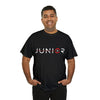 Junior white logo Unisex Heavy Cotton Tee