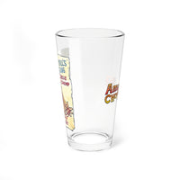 Barry the Hatchet Wrestling Poster from American Chop Suey Pint Glass, 16oz