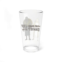 Death Comes for the Toymaker Gilgamesh with Ishtar, goddess of love and war (Akkadian) Pint Glass, 16oz