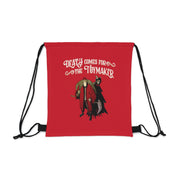 Death Comes for the Toymaker Gil's "Terror of the Infinite and the Unending" Drawstring Bag