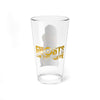 Ghosts on the Water's Pania, pirate-queen, fiery she-devil of the South Seas (art by Alex Cormack) Pint Glass, 16oz