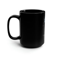 Cissy Open Door Black Mug, 15oz