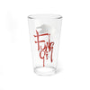 Fung Gi Kurya Sumu, Outcast of Clan Saibe Pint Glass, 16oz