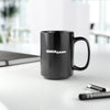 Quicksand "Canary One" Black Mug, 15oz