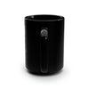 Black Friday Smiling Demon Black Mug, 15oz