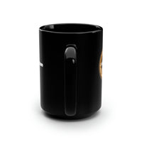 Quicksand "Canary One" Black Mug, 15oz