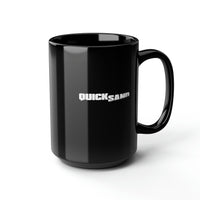 Quicksand "Canary One" Black Mug, 15oz