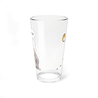 Catians Pangur Pint Glass, 16oz