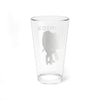 Junior "Run for your life, Junior!" Pint Glass, 16oz