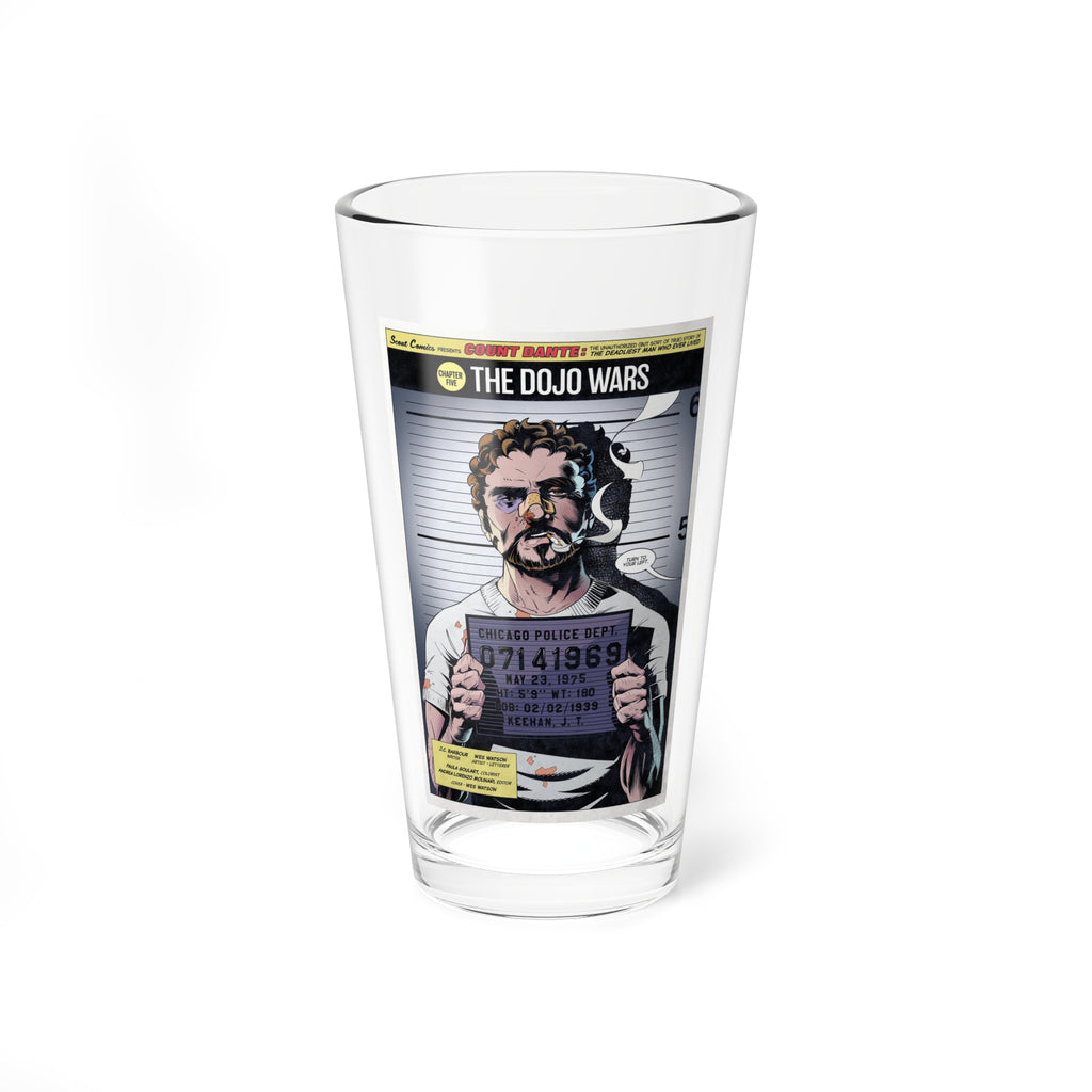 Count Dante Issue 5 "The Dojo Wars" Pint Glass, 16oz