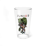 Junior "Run for your life, Junior!" Pint Glass, 16oz