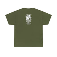 Count Dante Dragon logo Unisex Heavy Cotton Tee