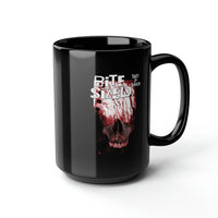 Bite-sized Tales of Terror Black Mug, 15oz