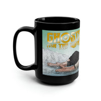 Ghosts on the Water Cormac and Cashel Lynch (art by Alex Cormack) Black Mug, 15oz