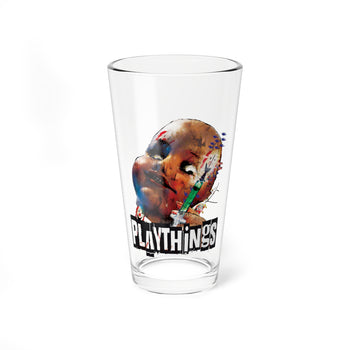 Playthings Toy Man Pint Glass, 16oz