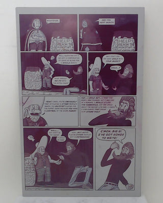 The Ballad of Gordon Barleycorn #1 - Page 31 - Magenta - Comic Printer Plate - PRESSWORKS)