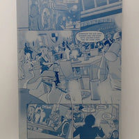 Bones of the Gods #2 - Page 10 - Cyan - Comic Printer Plate - PRESSWORKS