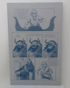 Bones of the Gods #5 - Page 13 - Cyan - Comic Printer Plate - PRESSWORKS
