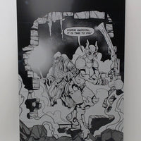 Bones of the Gods #5 - Page 22 - Black - Comic Printer Plate - PRESSWORKS