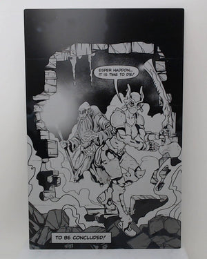 Bones of the Gods #5 - Page 22 - Black - Comic Printer Plate - PRESSWORKS