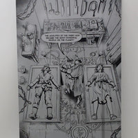 Bones of the Gods #5 - Page 4 - Black -Comic Printer Plate - PRESSWORKS