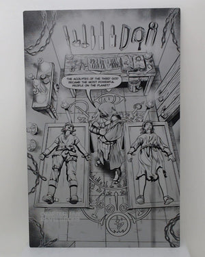 Bones of the Gods #5 - Page 4 - Black -Comic Printer Plate - PRESSWORKS