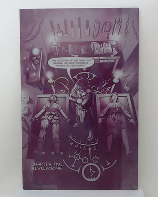 Bones of the Gods #5 - Page 4 - Cyan - Comic Printer Plate - PRESSWORKS