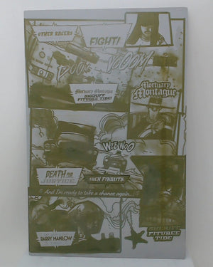 Blood Run #1 - Page 14 - Yellow - Comic Printer Plate - PRESSWORKS - Stephen Cardoselli