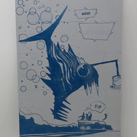 Blood Run #1 - Page 26 - Cyan - Comic Printer Plate - PRESSWORKS - Stephen Cardoselli