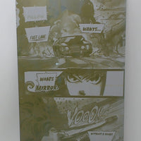 Blood Run #1 - Page 5 - Yellow - Comic Printer Plate - PRESSWORKS - Stephen Cardoselli
