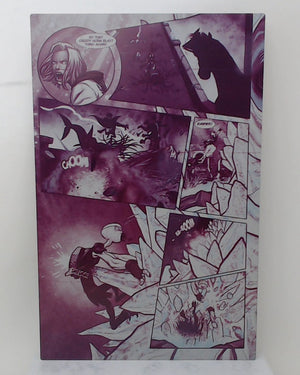 By The Horns Dark Earth #12 -  Page 13 - Magenta - Comic Printer Plate - PRESSWORKS