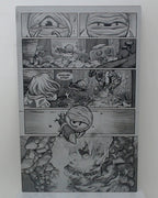 By The Horns Dark Earth #8 -  Page 17 - Black - Comic Printer Plate - PRESSWORKS