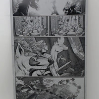 By The Horns Dark Earth #9 -  Page 10 - Black - Comic Printer Plate - PRESSWORKS